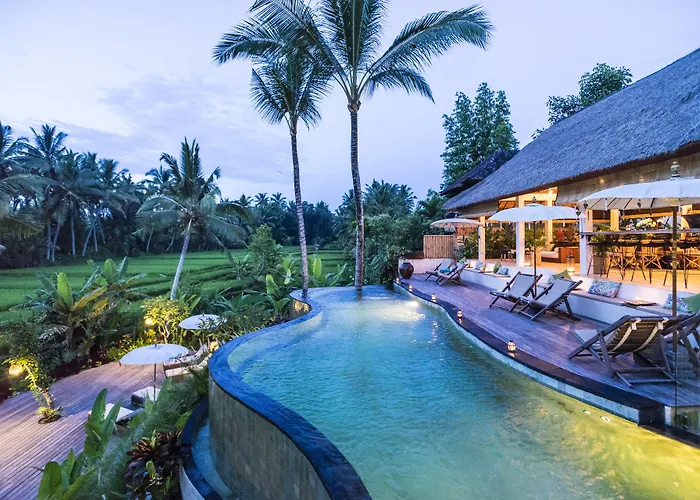 Hotel with view: Calma Ubud Suite & Villas - Rice Fields View, Infinity Pool !